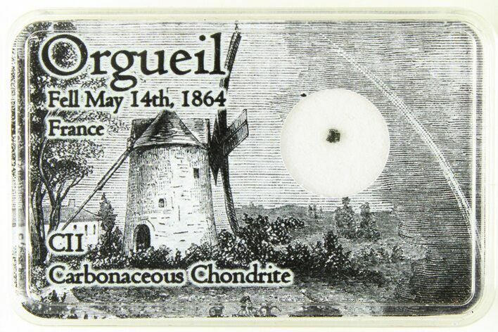 Orgueil Meteorite Fragment - Witnessed Fall #285453